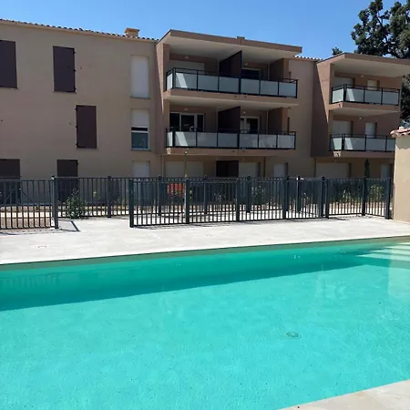 公寓 T2 Cabine, Terrasse Vue Piscine